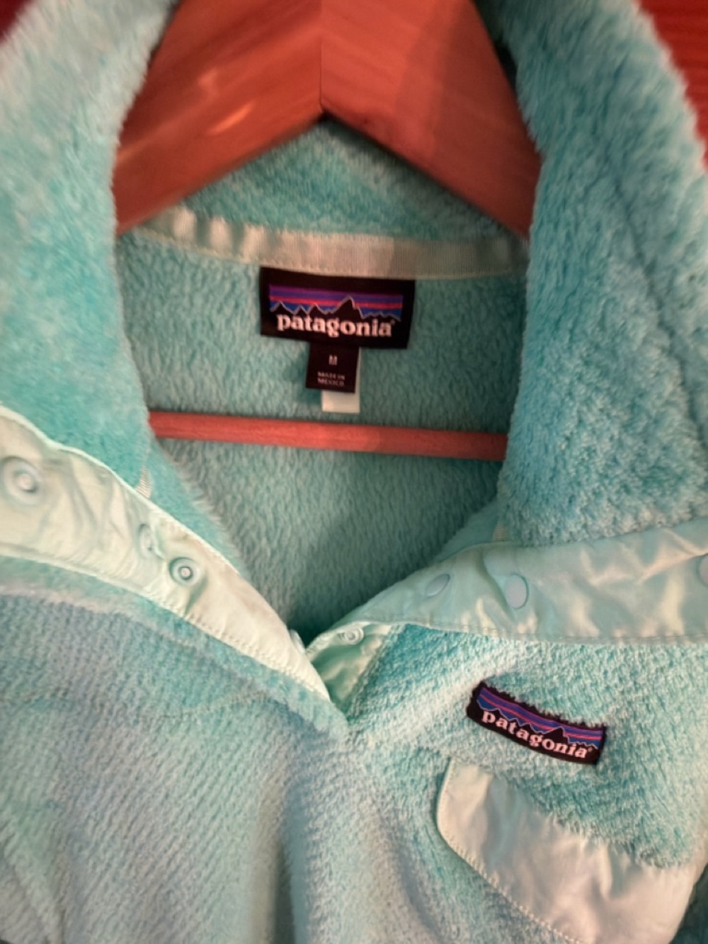 Patagonia Women's Pullover Fleece - Mint Green - Picture 3 of 4